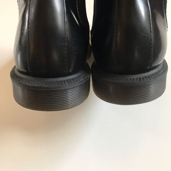 Dr. Martens Flora Smooth Women's Chelsea Boot Black Leather Size 6 EUC Boho - Picture 8 of 10